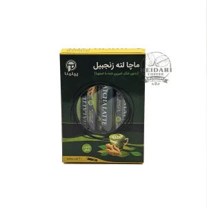 ماچا لته زنجبیل (بدون شکر) پپتینا