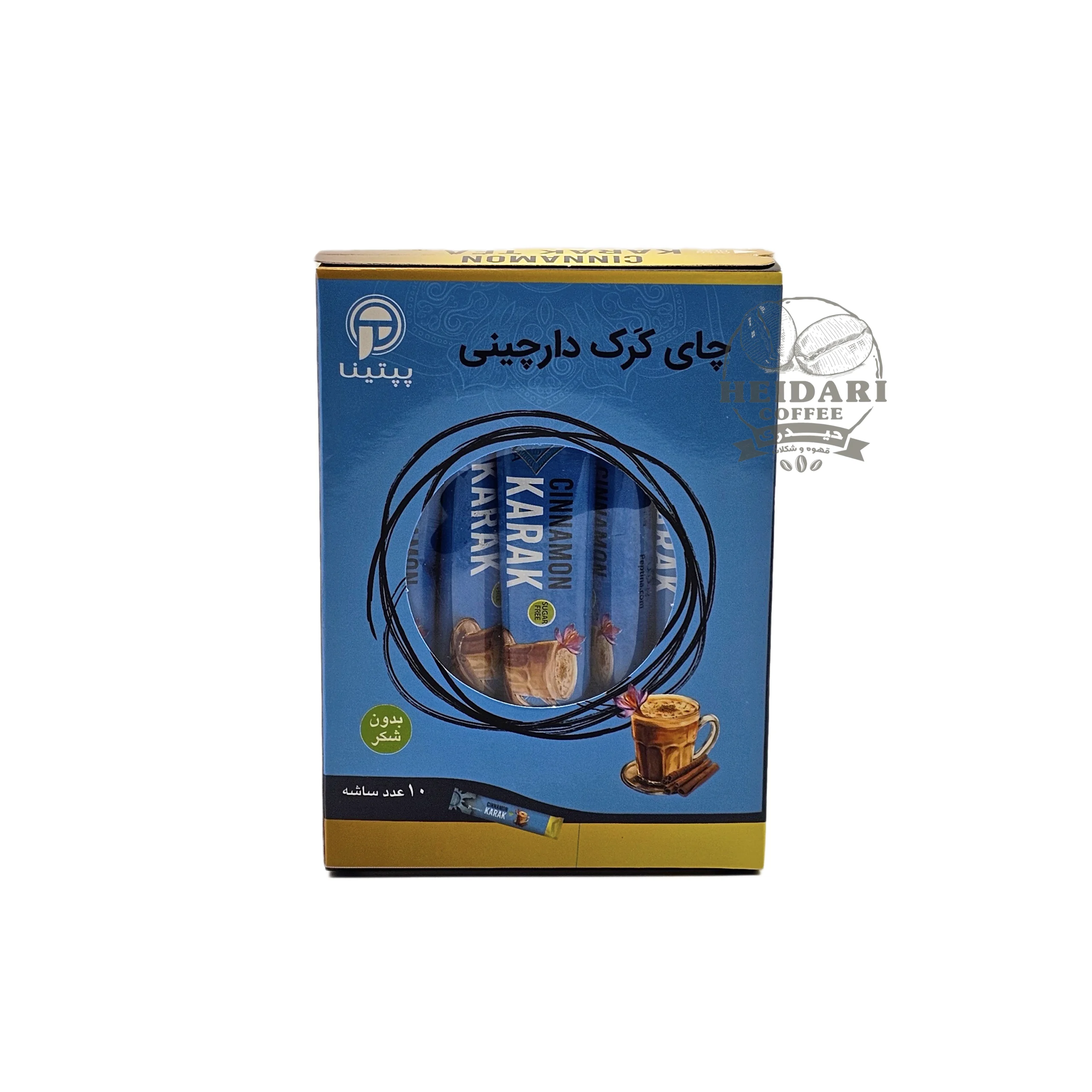 چای کرک دارچینی پپتینا |Peptina| _ بدون شکر | 10 عددی 3 چای کرک دارچینی پپتینا (بدون شکر)