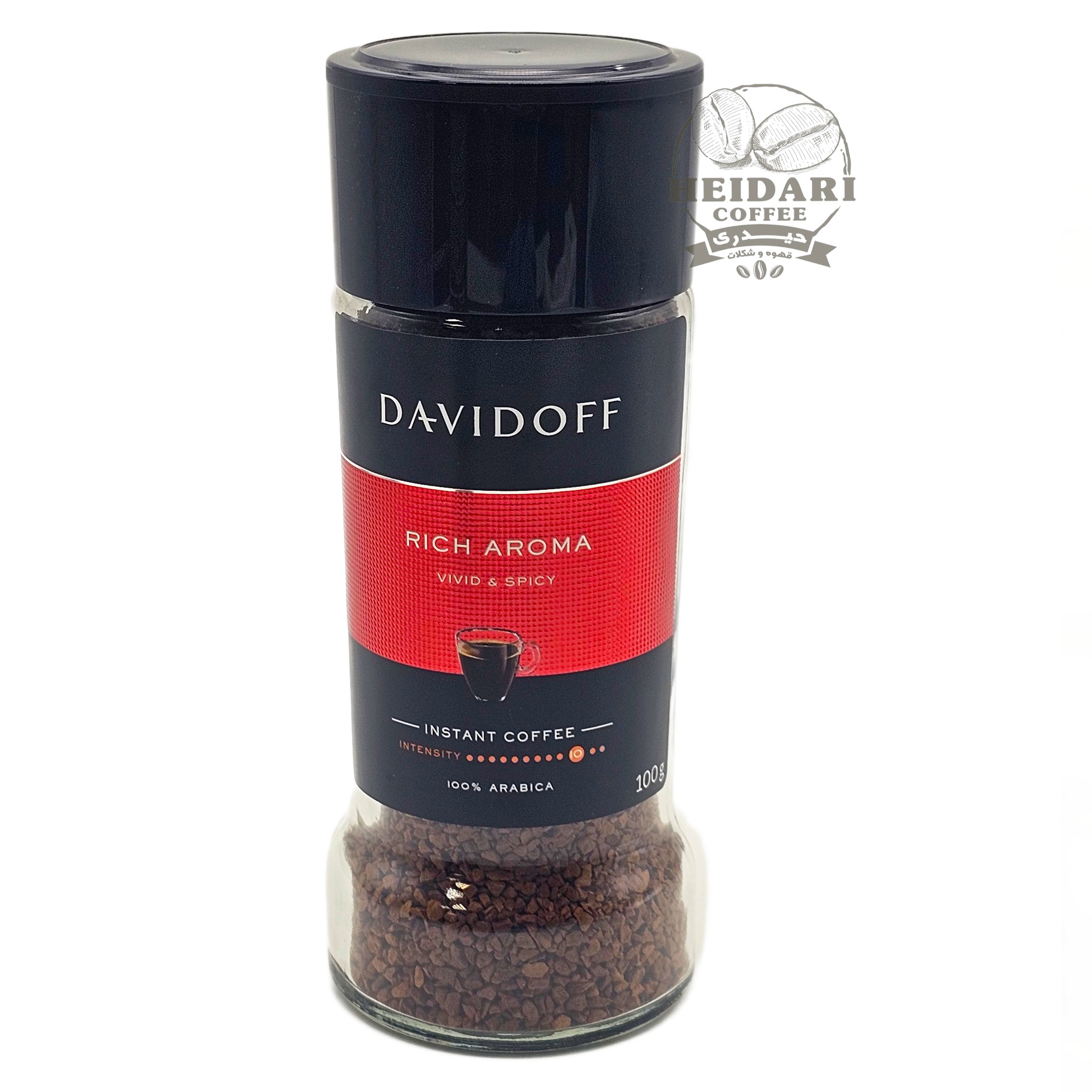 قهوه فوری دیویدوف |Davidoff| _ مدل Rich Aroma | وزن 100 گرم 3 قهوه فوری دیویدوف |DAVIDOFF| _ مدل Rich Aroma وزن 100 گرم