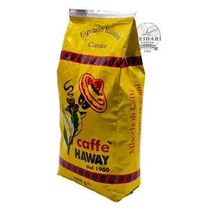 دانه قهوه اسپرسو ایتالیانو کلاسیکو هاوایی |Haway|  _ وزن 1 کیلوگرم