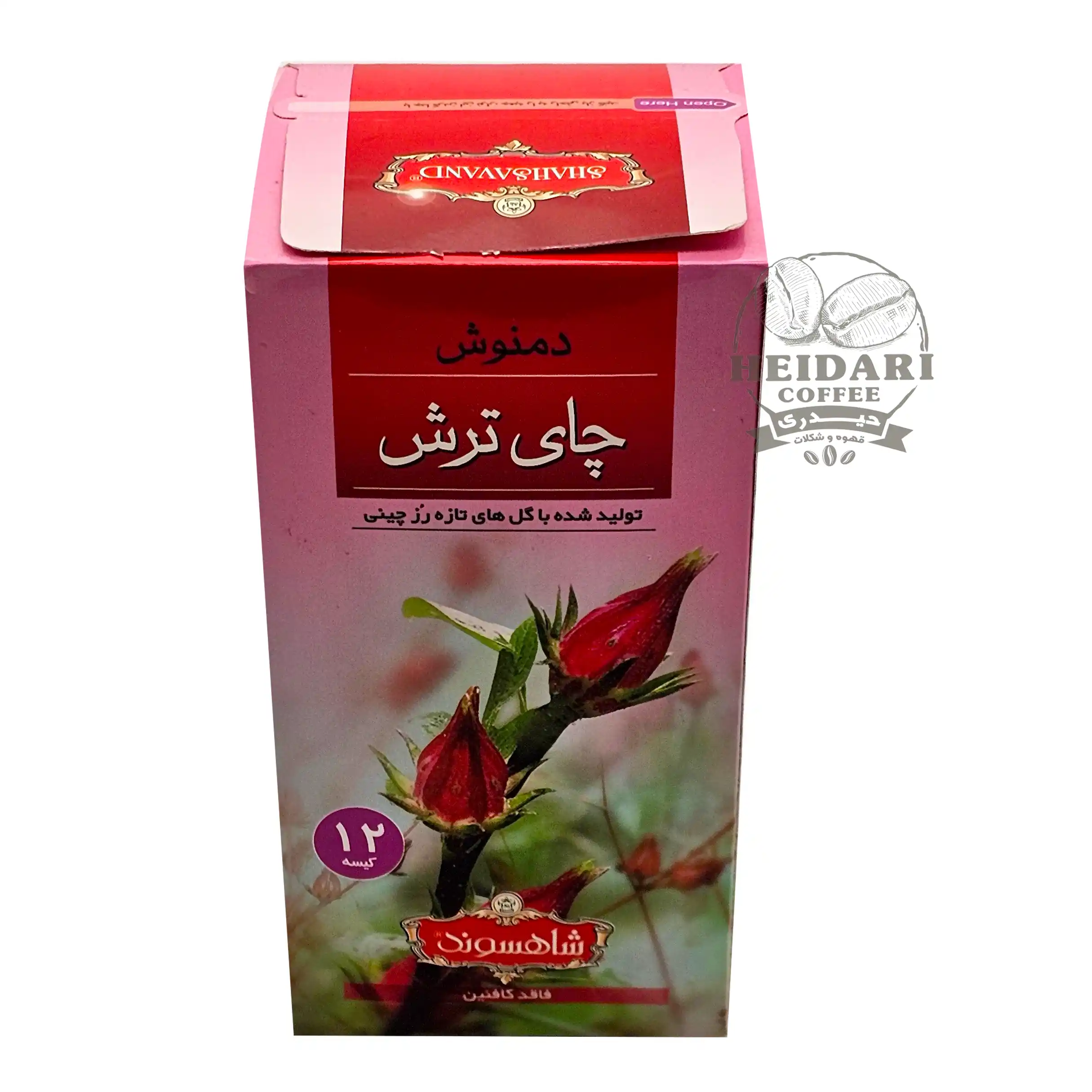 دمنوش گیاهی چای ترش شاهسوند |ShahSavand| _ تعداد 12 عدد
