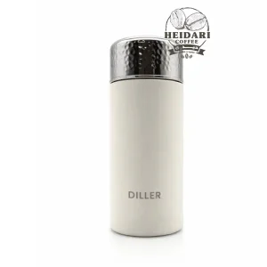 فلاسک بطری آب وکیوم230 ml استیل ضد زنگ Diller Malleolar Stria SUS316 مدل MLH9142