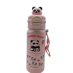فلاسک کودک مدل Dual cap طرح w panda گنجایش 0.55 لیتر