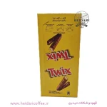 شکلات بیسکوئیتی توییکس (Twix) با روکش کارامل و شکلات شیر