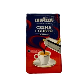 پودر قهوه لاوازا (Lavazza) بسته ۲۵۰ گرمی - مدل‌های متنوع (Qualita Oro, Rossa, Crema e Gusto)