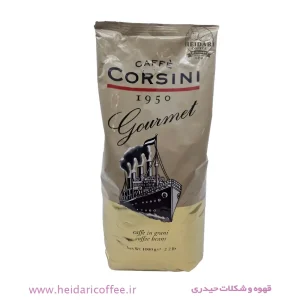 دانه قهوه کورسینی (Caffè Corsini) مدل Gourmet - وزن ۱ کیلوگرم