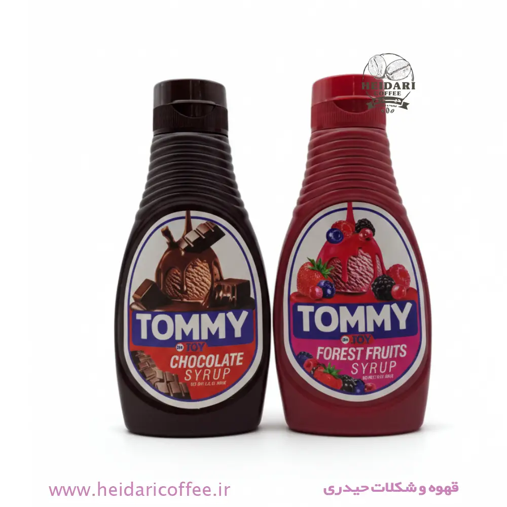 سس شکلات و میوه تامی (Tommy) مدل تاپینگ بستنی و دسر - وزن ۵۰۰ گرم