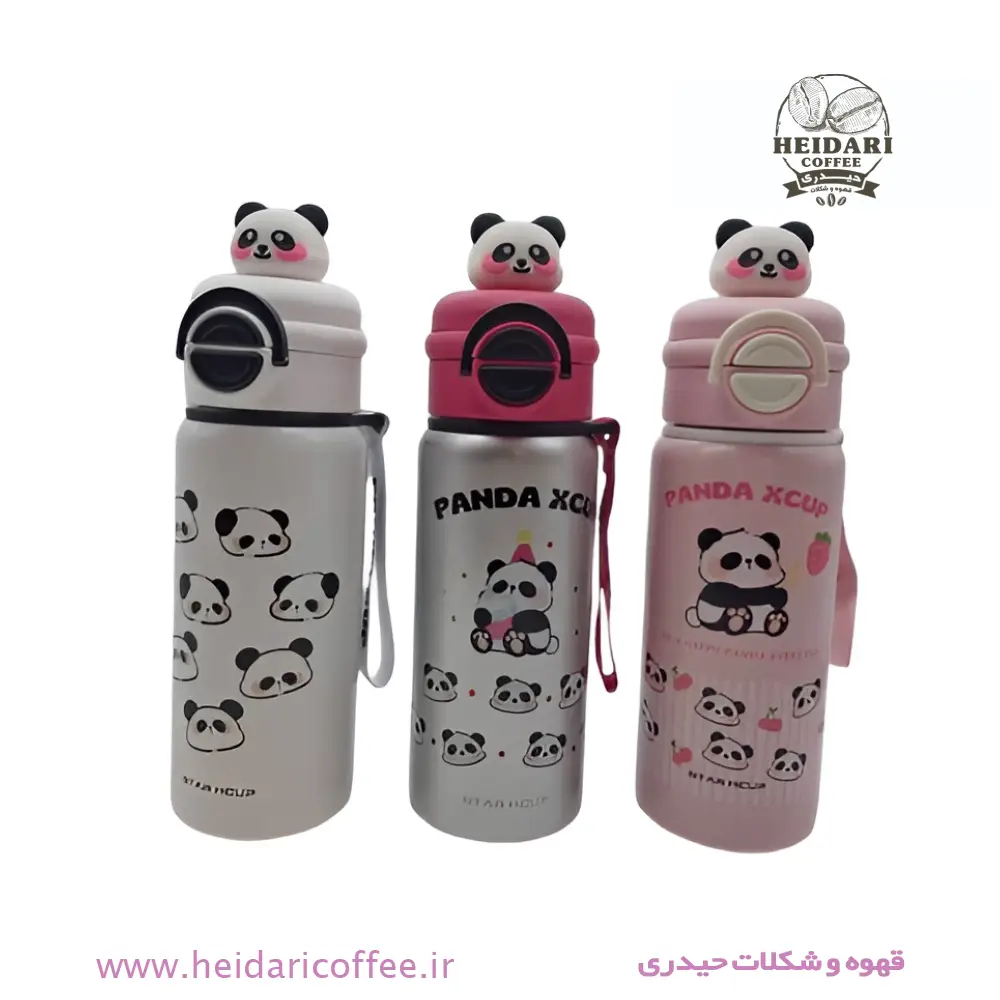 کودک مدل Dual cap طرح w panda گنجایش 0.55 لیتر