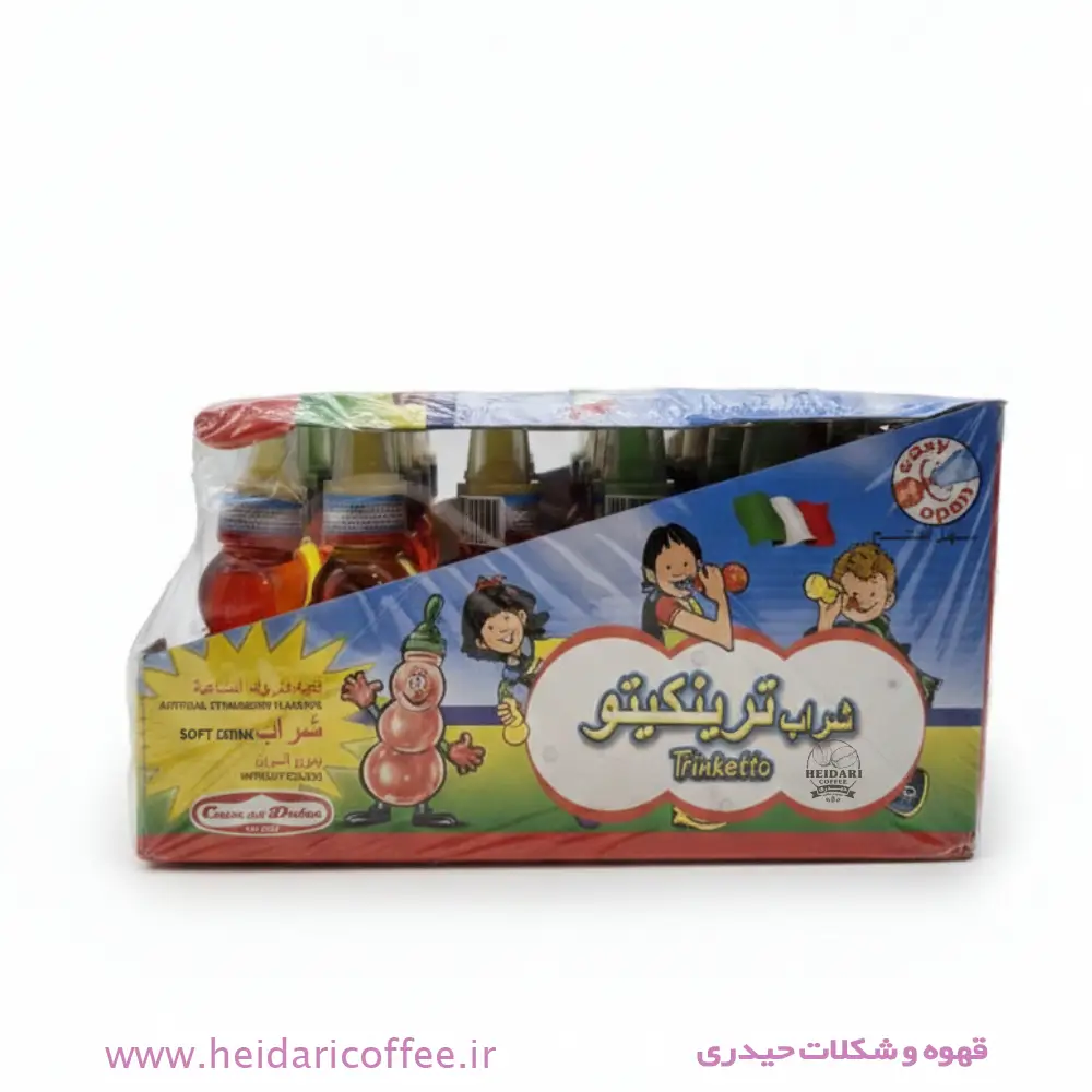 نوشیدنی ترینکیتو (Trinketto) بسته ۲۴ عددی – طعم میوهای 3 نوشیدنی ترینکیتو (Trinketto) بسته ۲۴ عددی – طعم میوهای