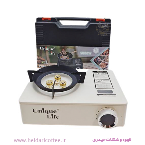 اجاق گاز مسافرتی یونیک لایف 5000 وات