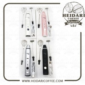 همزن و فوم ساز شارژی یونیک لایف 2کله رنگی1808