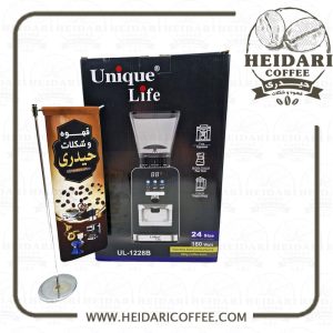 آسیاب قهوه یونیک لایف مدل 1228B