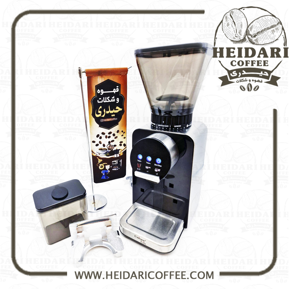 آسیاب قهوه یونیک لایف مدل 1228B 3 آسیاب قهوه یونیک لایف_قهوه شیراز