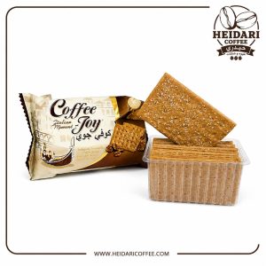 بیسکویت کافی جوی با طعم قهوه و شکر رژیمی
