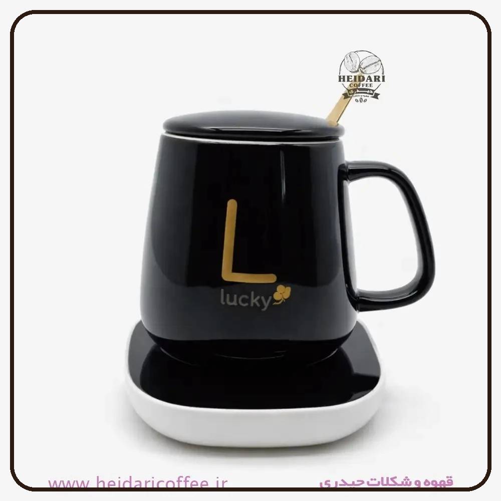 ماگ هیتردار مشکی کادویی 3 framed mug