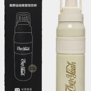 تراول ماگ دسته دار رنگی 650ml